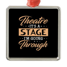 Theater ist es eine Bühne Schauspieler durch gehen