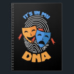 Theater ist es in meiner DNA Notizblock<br><div class="desc">Theater ist es in meiner DNA</div>