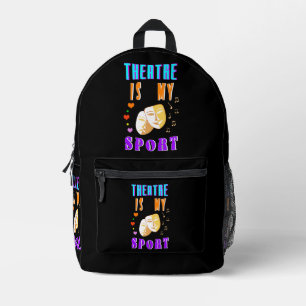 Theater ist mein Schauspiel Bedruckter Rucksack