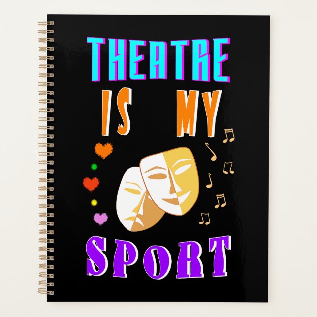 Theater ist mein Schauspiel Planer (Vorderseite)