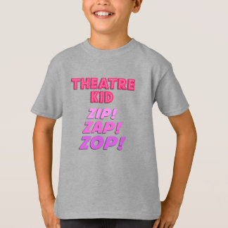 Theater-Jungen-Kind Zip-Zap-Zop T-Shirt