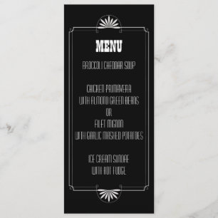 Theater-Karten-Hochzeits-Menü-Einladung Menükarte