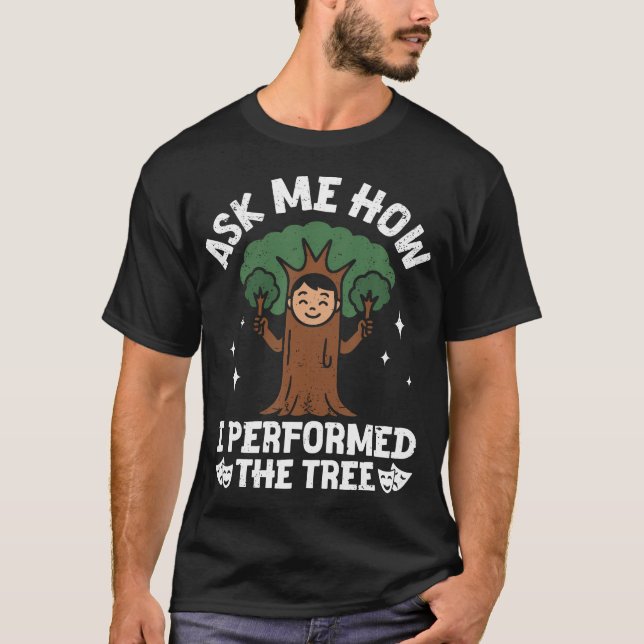 Theater Kind Theater Junge T-Shirt (Vorderseite)