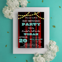 Theater Lights Aqua Jeden Anlaß Einladung