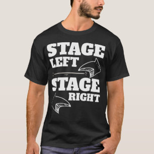 Theater Links Theater Rechts Theater Schauspiel De T-Shirt
