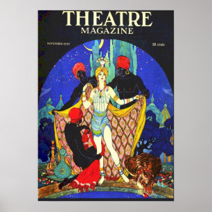 THEATER MAGAZINE POSTER