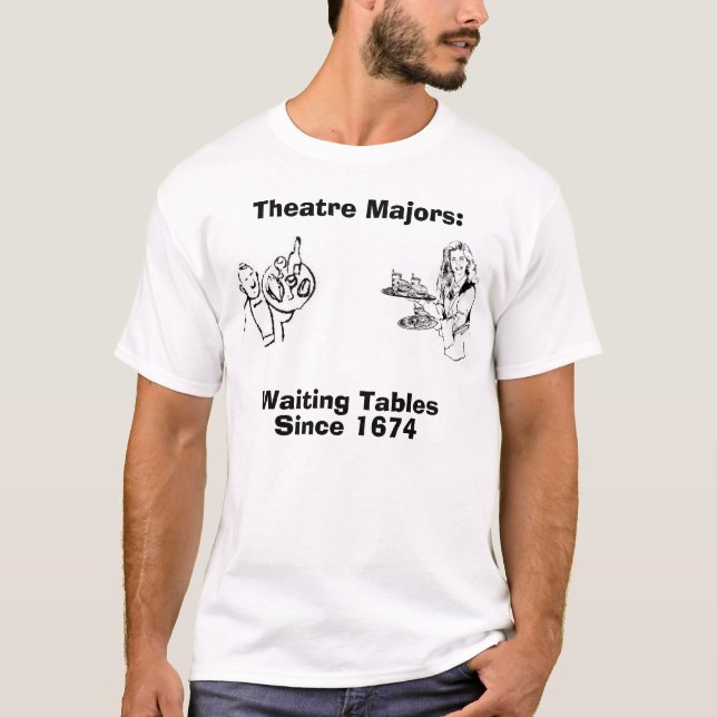 Theater-Majoren T-Shirt (Vorderseite)