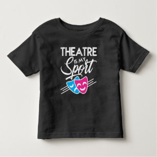 Theater Maske Spaß Theater Theater Theater Kleinkind T-shirt