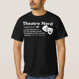 Theater-Nerd-Definitions-Theater-Drama-Probe T-Shirt