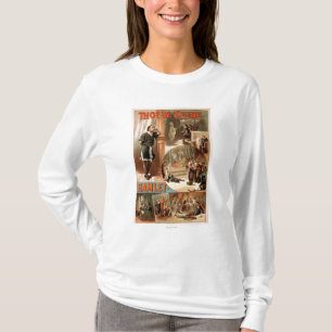 Theater-Plakat William Shakespeares "Hamlet" T-Shirt