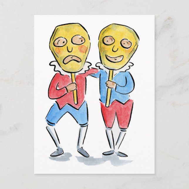 Theater Postkarte (Vorderseite)