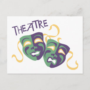 Theater Postkarte