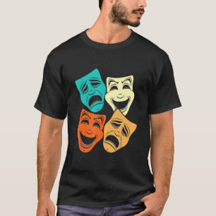 Theater Schauspielerin Schauspieler Darsteller Vin T-Shirt