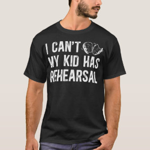Theater-Vater Theater-Schauspielerin Vater Stolz T T-Shirt