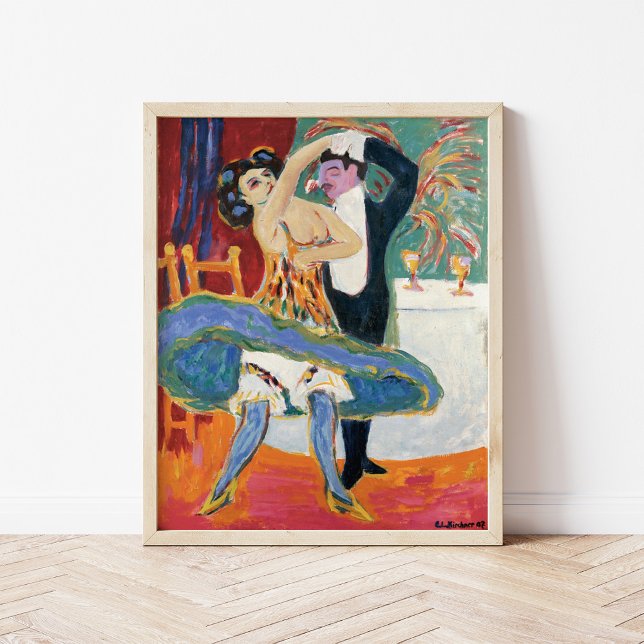 Theater Vaudeville | Ernst Ludwig Kirchner Poster (Von Creator hochgeladen)