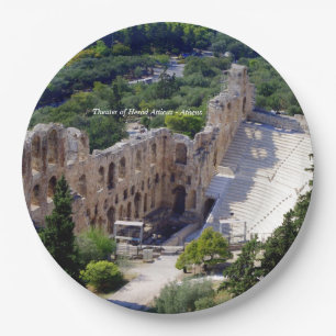 Theater von Herod Atticus - Athen Pappteller