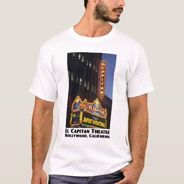 Theater-Weiß-T - Shirt EL Capitan (Vorderseite)