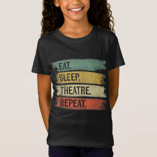 Theater wiederholen Theater Tech Geschenke Schausp T-Shirt