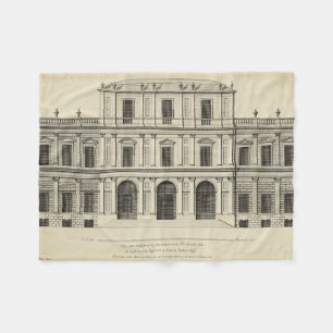 Theaterart Façade durch Colen Campbell Fleecedecke