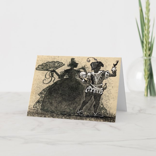 Theaterdarsteller Karte (Vorderseite)