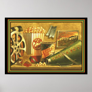 Theaterdekoration Poster 13 x 19