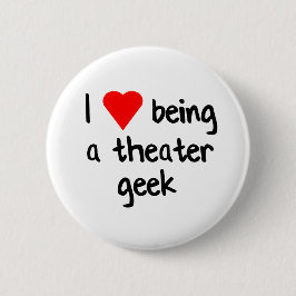 Theatergeek-Liebe Button