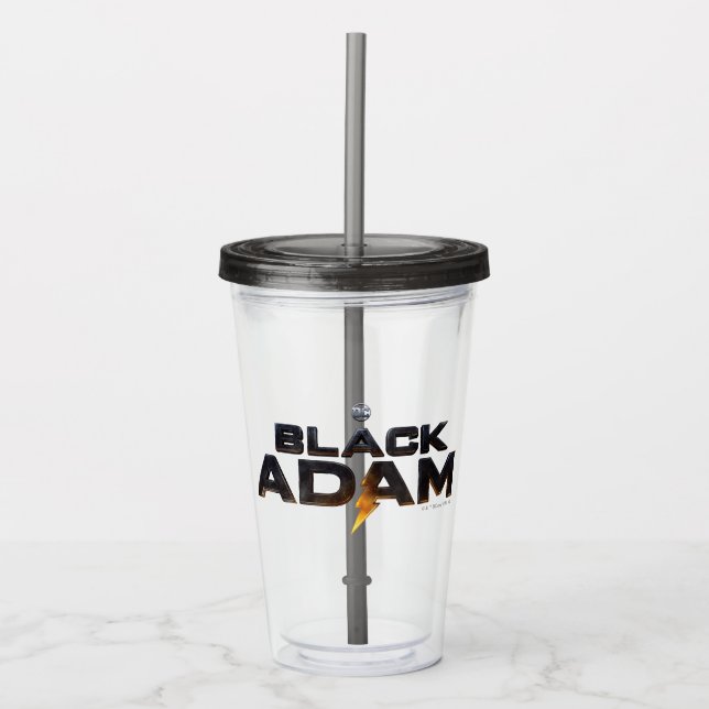 Theaterlogo von Black Adam Acryltrinkbecher (Vorderseite)