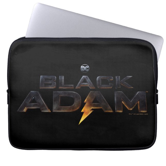 Theaterlogo von Black Adam Laptopschutzhülle (Vorderseite)