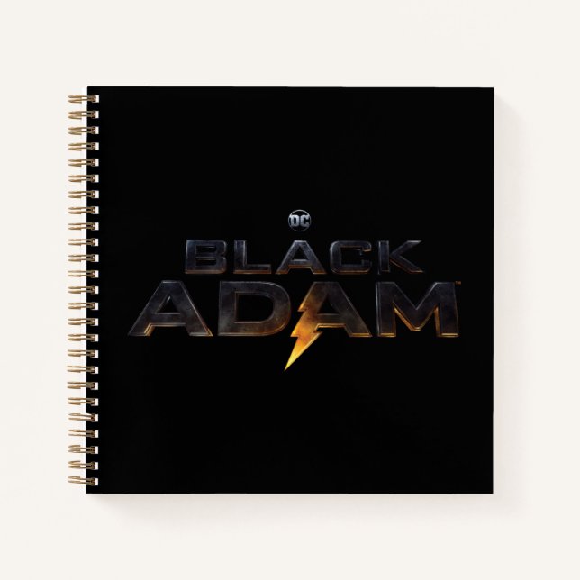 Theaterlogo von Black Adam Notizbuch (Vorderseite)