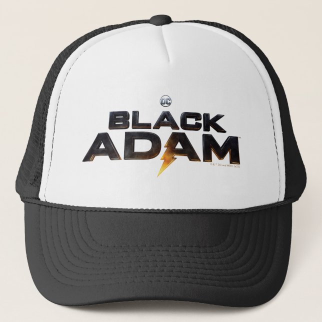 Theaterlogo von Black Adam Truckerkappe (Vorderseite)