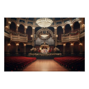 Theaterpfeifenorgel-Designer's Bereich Poster