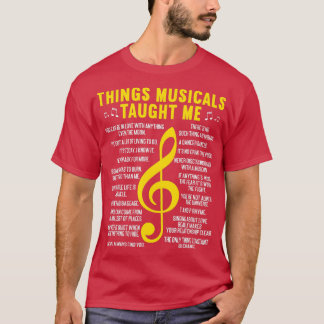 Theaterschauspielerin Broadway Musical Theater 3 T-Shirt