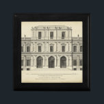 Theaterstil-Fassade von Colen Campbell Schmuckschachtel<br><div class="desc">Colen Campbell schuf diese Fassade im theatralischen Stil,  die in seinem Buch Vitruvius Britannicus veröffentlicht wurde. Eine Fassade ist im Grunde eine Darstellung des vorderen oder seitlichen Gebäude. Ein phantastisches architektonisches zeichn,  das gut in Ihrer Zuhause aussehen würde!</div>