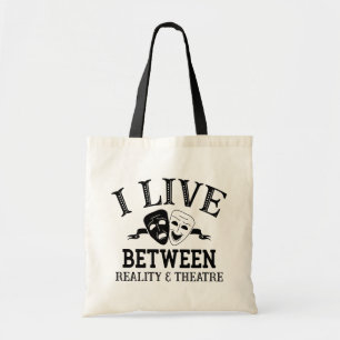 Theaterstück Maske Musical Broadway Schauspieleri Tragetasche