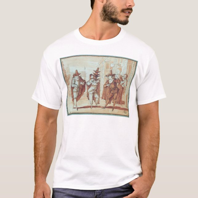 Theaterszene T-Shirt (Vorderseite)