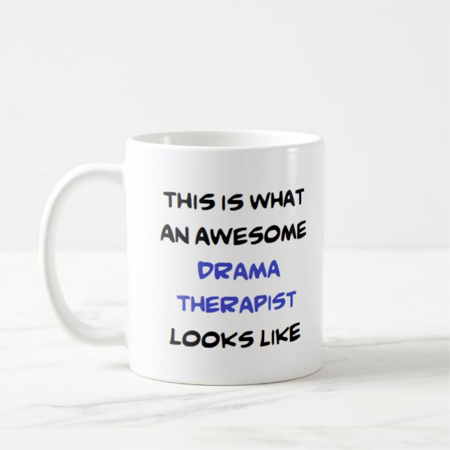 Theatertherapeut, phantastisch kaffeetasse (Links)