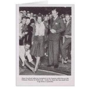 Theaterzeitschriften-Foto 1930 Joans Crawford