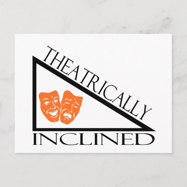theatralisch eingefasst postkarte (Vorderseite)