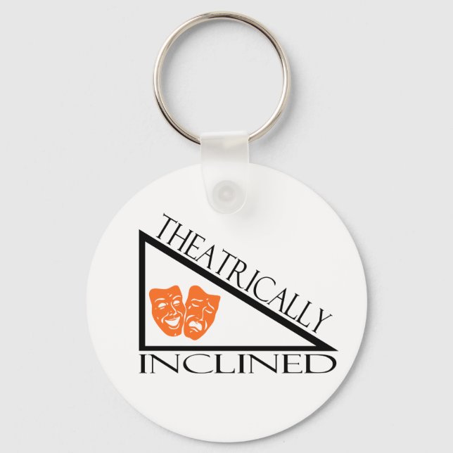 theatralisch eingefasst schlüsselanhänger (Vorderseite)