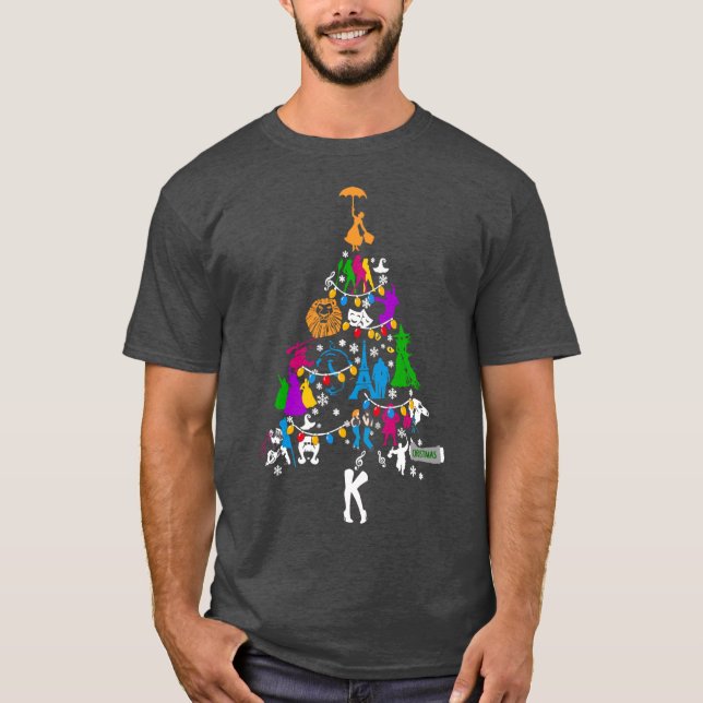 Theatre Christmas T-Shirt (Vorderseite)