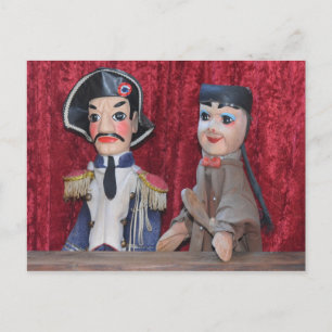 Théâtre de Guignol Lyon Postkarte