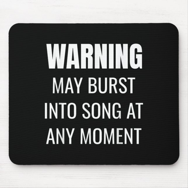 Theatre Quote - Musical Theater Teacher - Drama St Mousepad (Vorne)