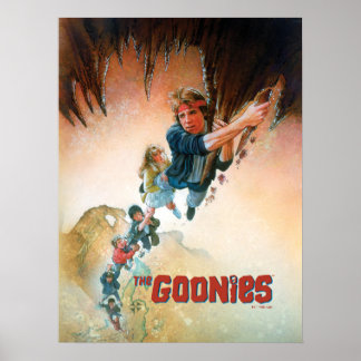 Theatrische Kunst in der Goonies Höhle Poster