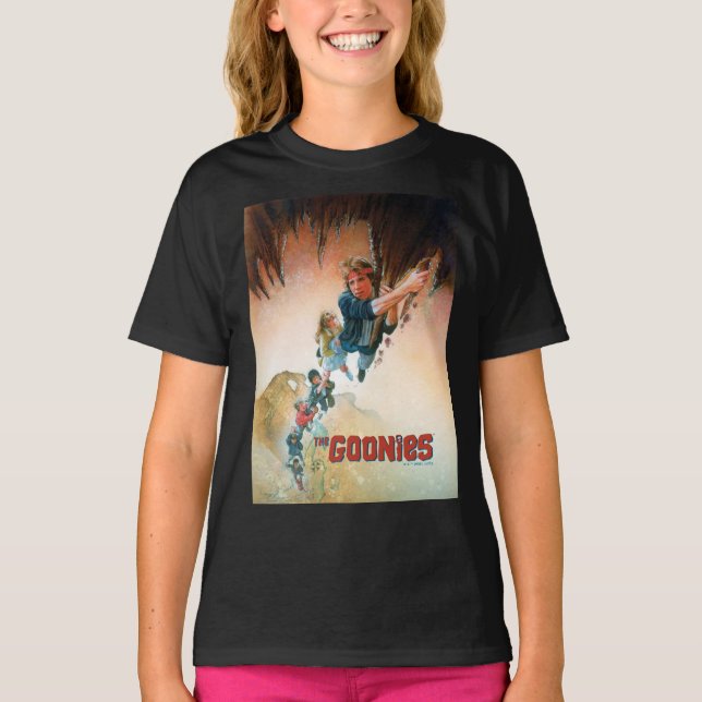 Theatrische Kunst in der Goonies Höhle T-Shirt (Vorderseite)