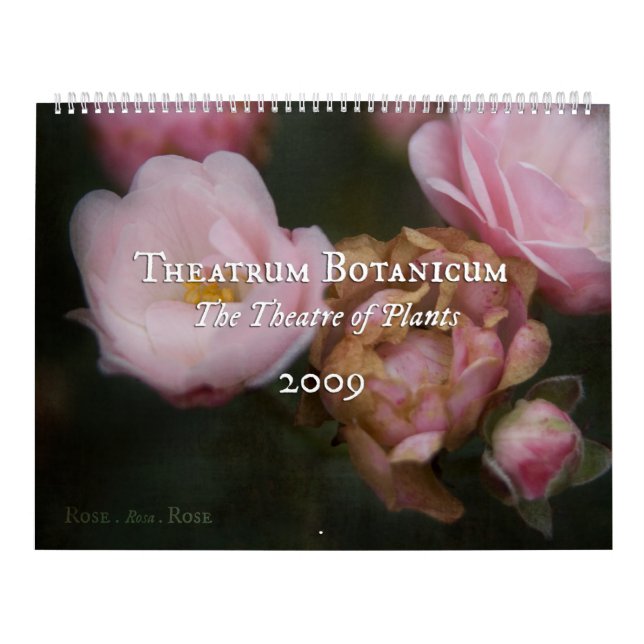 Theatrum Botanicum 2009 Kalender (Titelbild)