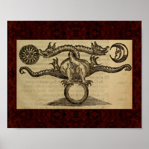 Theatrum Chemicum: Alchimie-Illustration 1652 Poster
