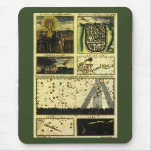 Theatrum Cometicum Comets von Stanislaw Lubienieck Mousepad