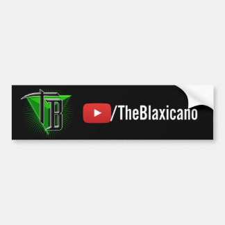 TheBlaxicano URL/Logo - Autoaufkleber