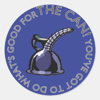 Thecan3 Runder Aufkleber