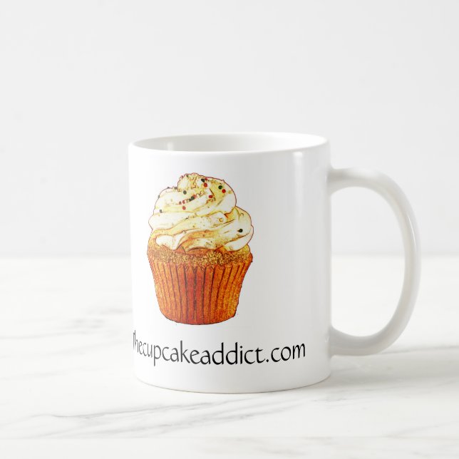 Thecupcakeaddict.com-Schale Tasse (Rechts)